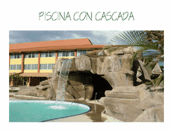 Piscina cascada