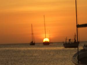 Atardecer en la Bahia de Juan Griego