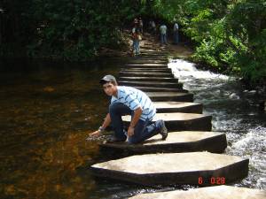 yop en el parque nacional La llovizna..