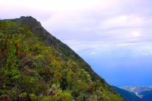 desde el pico occidental