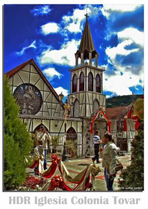 HDR Iglesia Colonia Tovar