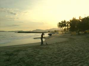 Amanecer en Playa Los Canales