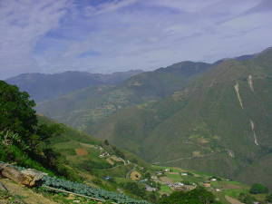 Cordillera cerca de Jaj