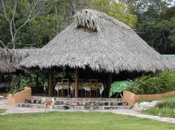 Restaurante de Waku Lodge