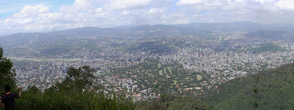 Vista panormica de Caracas