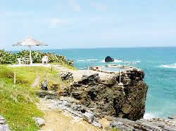 Vista al mar en casas del gobernador