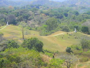 Vista desde el mirador del campo de carabobo