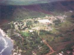 The village near Canaima