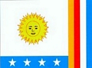 Bandera de Gual y Espaa