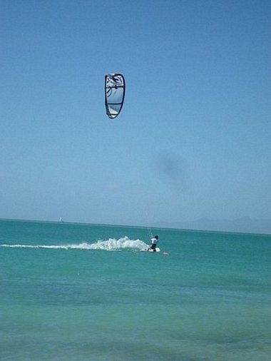 Kitesurf auf der Insel Coche