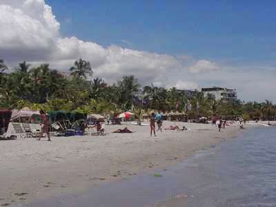 Spiaggia in El Yaque