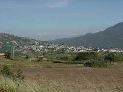 Sicht auf das Tal von Quibor