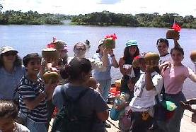 Brindis de bienvenida a Boca de Tigre