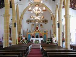 Die Kirche von San Simn von Innen