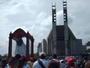 Visita de la Divina Pastora al Santuario de Guanare