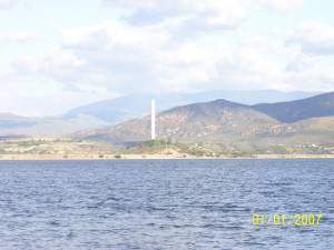 Vista de la Represa Dos Cerritos de El Tocuyo-Lara