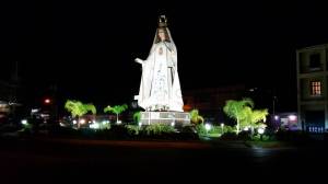 Virgen de las Mercedes a la entrada de Río Chico