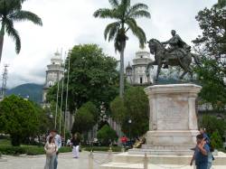 Vista de la Plaza Bolívar
