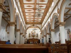 Interior de la Basílica menor de La Grita