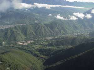 Valle de la Culata (arriba a la izquierda) y de Tabay (abajo)