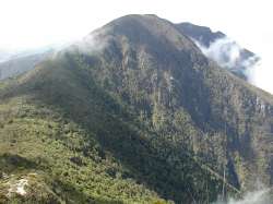 Der Pico Occidental, vom Westhang des Pico Oriental gesehen