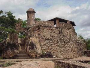 Zamuro fort in Bolívar City