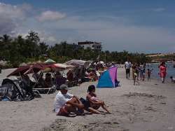 Spiaggia in El Yaque