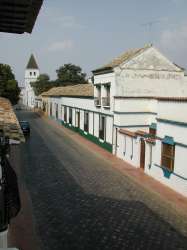 Calle de la zona colonial