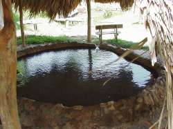 Ueberdachter Pool in Aguasana