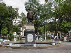 Plaza Colón en Carúpano