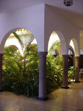 Patio interno del Museo in Cumaná